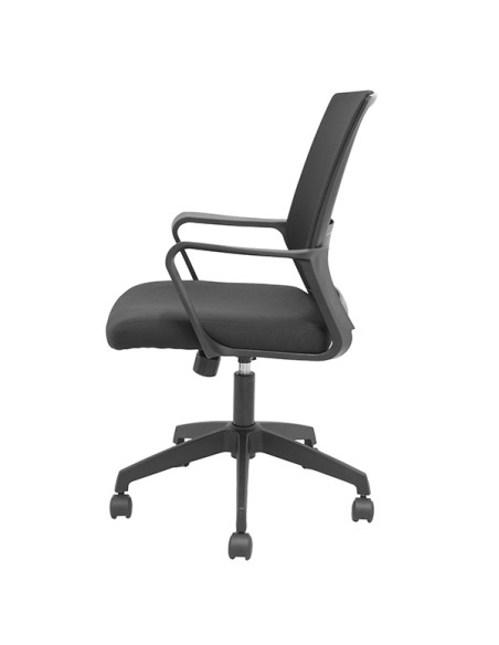 Seduta oeprativa Ergo 535 c/bracc fissi e schinale in rete nero Piqueras y Cresp 8435501019503 Piqueras y Crespo SEDUTE OPERA...