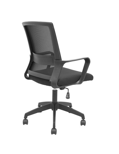 Seduta oeprativa Ergo 535 c/bracc fissi e schinale in rete nero Piqueras y Cresp 8435501019503 Piqueras y Crespo SEDUTE OPERA...