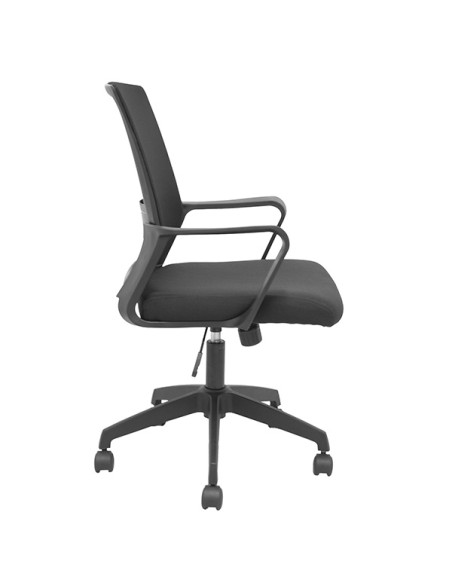 Seduta oeprativa Ergo 535 c/bracc fissi e schinale in rete nero Piqueras y Cresp 8435501019503 Piqueras y Crespo SEDUTE OPERA...