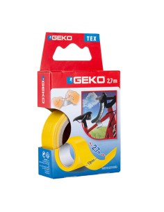 Nastro adesivo telato Tex giallo 19mmx2,7mt Geko 8143000006