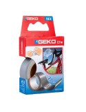 Nastro adesivo telato Tex grigio 19mmx2,7mt Geko 8143000007