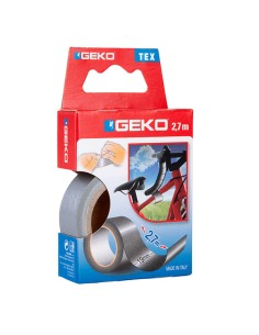 Nastro adesivo telato Tex grigio 19mmx2,7mt Geko 8143000007