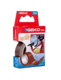 Nastro adesivo telato Tex marrone 19mmx2,7mt Geko 8143000008