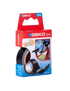 Nastro adesivo telato Tex nero 19mmx2,7mt Geko 8143000004