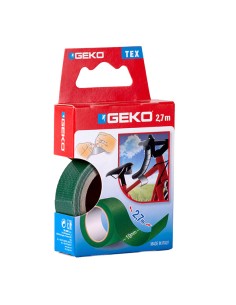 Nastro adesivo telato Tex verde 19mmx2,7mt Geko 8143000002
