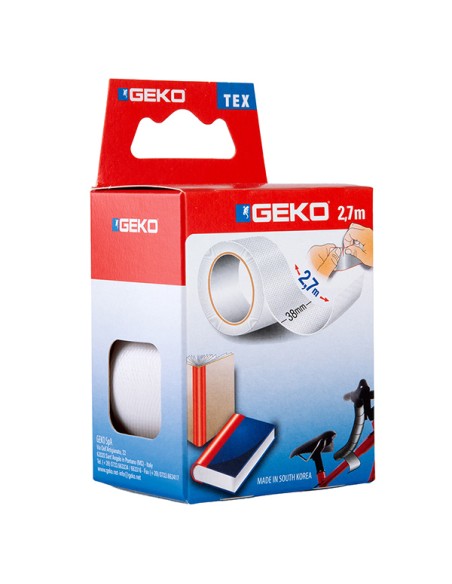 Nastro adesivo telato Tex bianco 38mmx2,7mt Geko 8143000011 Geko NASTRI ADESIVI SPECIALI (CARTA-TELATO-ECC.)