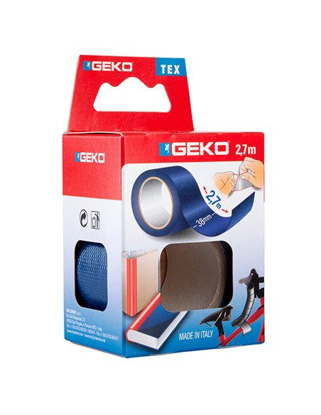 Nastro adesivo telato Tex blu 38mmx2,7mt Geko 8143000013