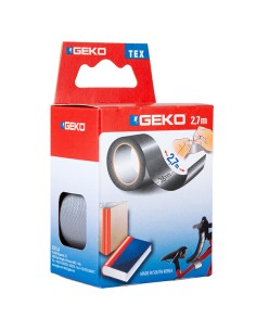 Nastro adesivo telato Tex grigio 38mmx2,7mt Geko 8143000015 Geko NASTRI ADESIVI SPECIALI (CARTA-TELATO-ECC.)