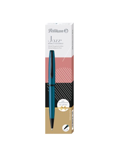 Penna sfera Jazz Noble Elegance aquamarin punta M Pelikan 400198403 PELIKAN SFERE E MULTIFUNZIONE