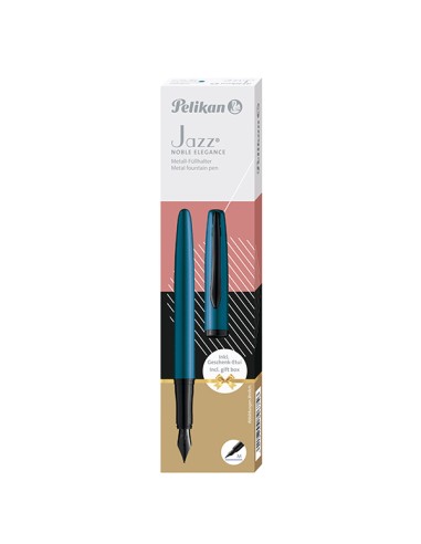 Stilografica Jazz Noble Elegance aquamarin Pelikan 400198408 PELIKAN STILOGRAFICHE