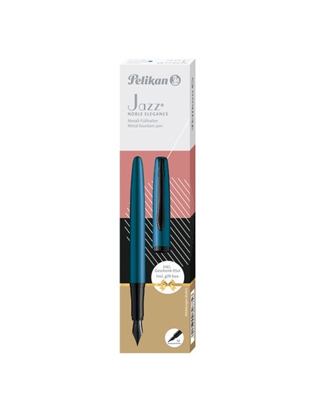 Stilografica Jazz Noble Elegance aquamarin Pelikan 400198408 PELIKAN STILOGRAFICHE