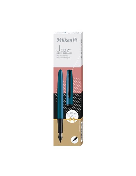 Stilografica Jazz Noble Elegance aquamarin Pelikan 400198408 PELIKAN STILOGRAFICHE
