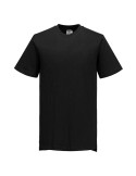 T-shirt chef unisex a maniche corte tg M nero Portwest C195BKRM