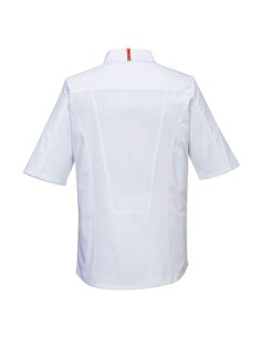 Giacca da cuoco MeshAir Pro a manica corta tg L bianco Portwest C738WHRL Portwest GIACCHE-GILET-GIUBBINI 2