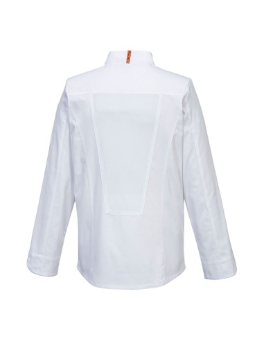 Giacca da cuoco MeshAir Pro a manica lunga tg L bianco Portwest C838WHRL Portwest GIACCHE-GILET-GIUBBINI