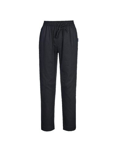 Pantaloni da cuoco Mesh Air tg XL nero Portwest C076BKRXL Portwest PANTALONI-SALOPETTE-TUTE