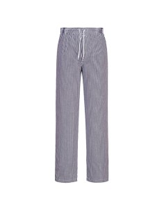 Pantaloni da cuoco Bromley tg XXL quadretti neri Portwest C079CKRXXL Portwest PANTALONI-SALOPETTE-TUTE