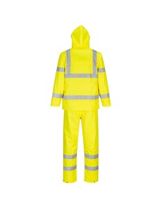 Completo antipioggia ripiegabile Hi-Vi tg L giallo fluo Portwest H448YERL Portwest PANTALONI-SALOPETTE-TUTE 2