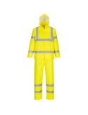 Completo antipioggia ripiegabile Hi-Vi tg XL giallo fluo Portwest H448YERXL