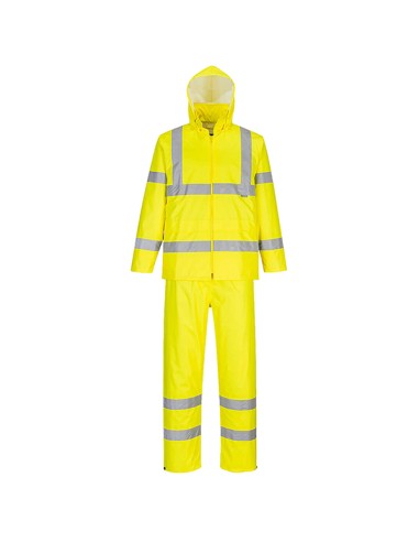 Completo antipioggia ripiegabile Hi-Vi tg XL giallo fluo Portwest H448YERXL Portwest PANTALONI-SALOPETTE-TUTE