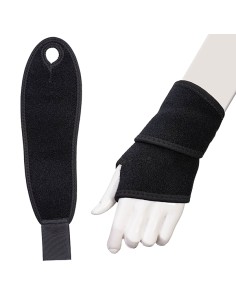 Cinghia di supporto per il polso nero Portwest PW83 Portwest ACCESSORI E INTIMO TERMICO