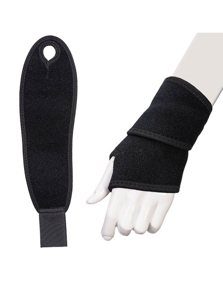 Cinghia di supporto per il polso nero Portwest PW83 Portwest ACCESSORI E INTIMO TERMICO