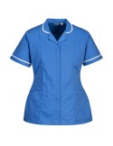Camice stretch da donna tg M azzurro Portwest LW17HBRM