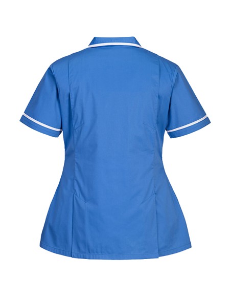 Camice stretch da donna tg M azzurro Portwest LW17HBRM Portwest CAMICI. GREMBIULI E DIVISE
