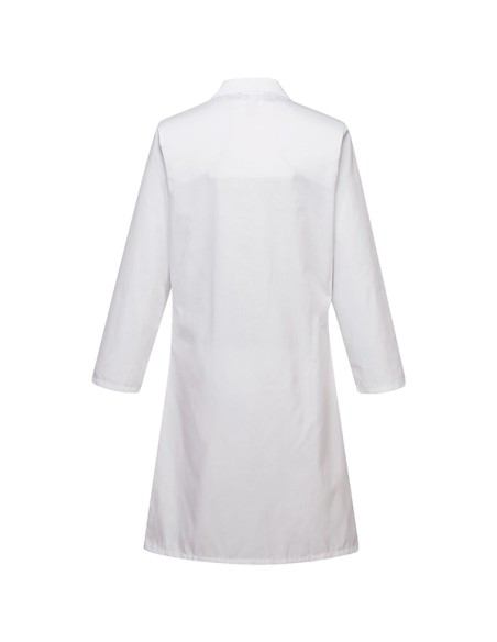 Camice laboratorio da donna tg M bianco Portwest LW63WHRM Portwest CAMICI. GREMBIULI E DIVISE