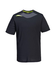 T-shirt a maniche corte DX4 antibatterica tg XL nero Portwest DX411BKRXL Portwest FELPE-MAGLIETTE-CAMICIE