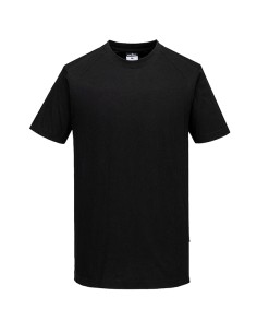 T-shirt a maniche corte Eco tg M nero Portwest CD811BKRM Portwest FELPE-MAGLIETTE-CAMICIE