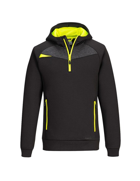 Felpa DX467 con cappuccio tg XL nero Portwest DX467BKRXL Portwest FELPE-MAGLIETTE-CAMICIE