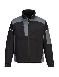 Giacca Softshell Texpel™ Splash Eco tg L nero/grigio Portwest PW378BZRL Portwest GIACCHE-GILET-GIUBBINI