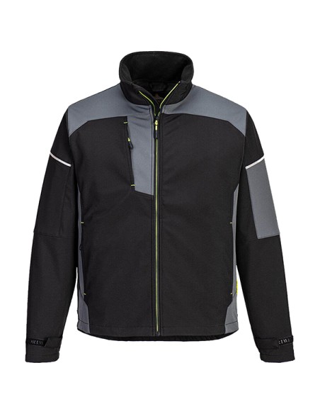 Giacca Softshell Texpel™ Splash Eco tg L nero/grigio Portwest PW378BZRL Portwest GIACCHE-GILET-GIUBBINI