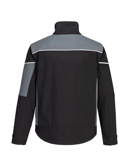 Giacca Softshell Texpel™ Splash Eco tg XL nero/grigio Portwest PW378BZRXL Portwest GIACCHE-GILET-GIUBBINI