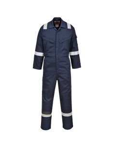 Tuta da lavoro multinorma Bizweld Iona tg L blu navy Portwest FR22NARL Portwest PANTALONI-SALOPETTE-TUTE