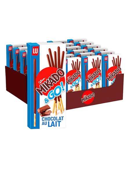 Confezione 24 MIKADO al latte monoporzione da 39gr Saiwa - prodotto stagionale SUMI SAIWA SNACK DOLCI-SALATI