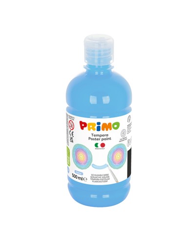 Box 6 tempera colori pastel 500ml colori assortiti PRIMO 2002BRP500ASS PRIMO TEMPERE