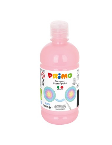 Box 6 tempera colori pastel 500ml colori assortiti PRIMO 2002BRP500ASS PRIMO TEMPERE