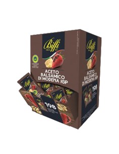 198 bustine monodose Aceto balsamico di Modena IGP da 5ml - Biffi BPABM No Brand CONDIMENTI MONODOSE E PIATTI PRONTI