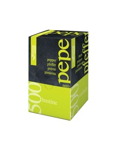 500 bustine monodose pepe nero 0,2gr NOPEE No Brand CONDIMENTI MONODOSE E PIATTI PRONTI