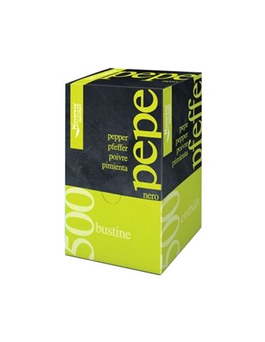 500 bustine monodose pepe nero 0,2gr NOPEE No Brand CONDIMENTI MONODOSE E PIATTI PRONTI