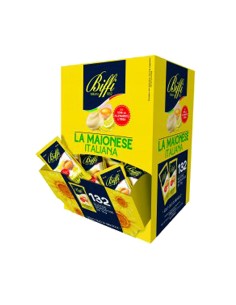 Confezione 132 bustine monodose da 10gr Maionese Biffi BPMAM No Brand CONDIMENTI MONODOSE E PIATTI PRONTI