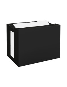 Dispenser antibatterico nero per Tovaglioli interfogliati Papernet 417811 PAPERNET TISSUE HO.RE.CA-TOVAGLIE-RUNNER