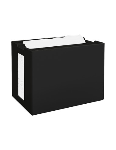 Dispenser antibatterico nero per Tovaglioli interfogliati Papernet 417811 PAPERNET TISSUE HO.RE.CA-TOVAGLIE-RUNNER