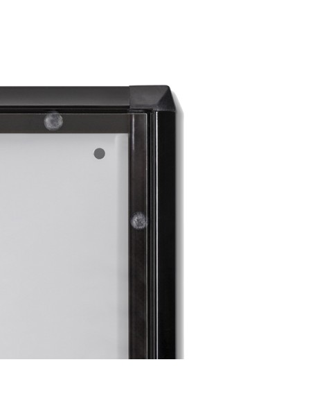 Bacheca per interni 6xA4 ad ante battenti con cornice nera Showdown SCXS6XA4C9005 Showdown BACHECHE PER INTERNI