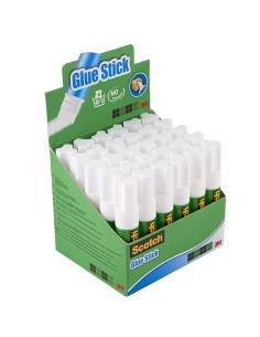 Espositore 30 colle stick 8gr 6208D30 bianca permanente Scotch® 7100116519