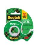 Nastro adesivo Scotch® Magic™ in chiocciola 810 19mmx25mt + 5m gratis 7100307981