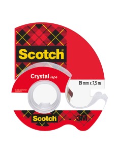 Nastro adesivo in chiocciola Scotch® Crystal clear 600 19mm x 7,5m 7100086309