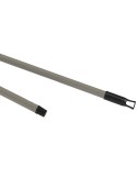 Manico metallo Itaca 150cm grigio Perfetto Factory 26670